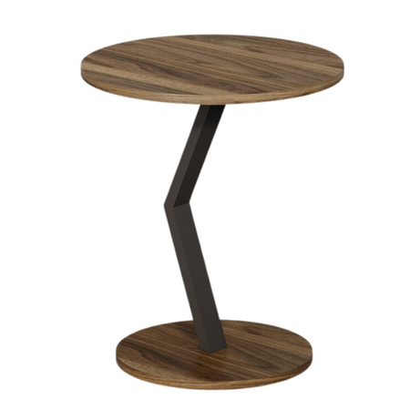 Stolik boczny, kawowy, orzech