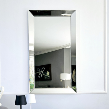 Lustro w lustrzanej ramie, prostokątne , 75x130cm