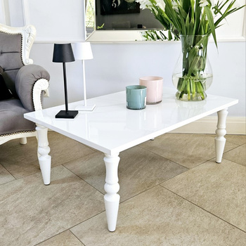 Stolik  kawowy, biały