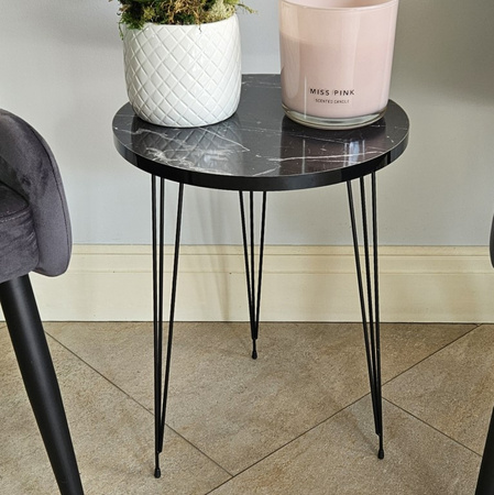  Okragły stolik kawowy, srednica 38cm