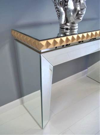 Lustrzana konsola z lustrem 