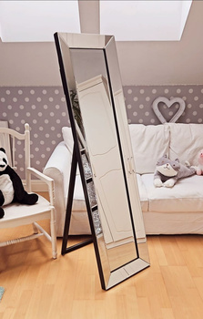 Lustro stojące w lustrzanej ramie 165x45cm