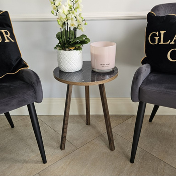 Okrągły stolik kawowy,  średnica 38cm