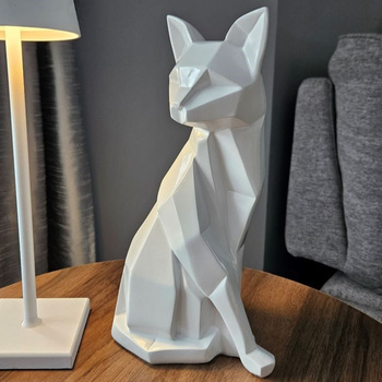 Geometryczna rzeźba Kota 